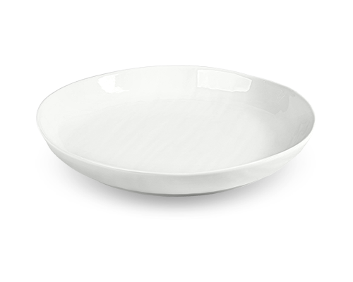 Irregular-textured Soup Plate