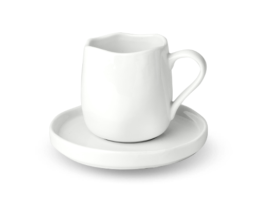 Wave Cup & Wall Saucer
