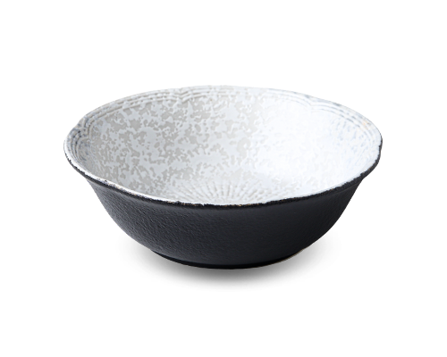 Lotus Rim Camellia Embossed Bowl