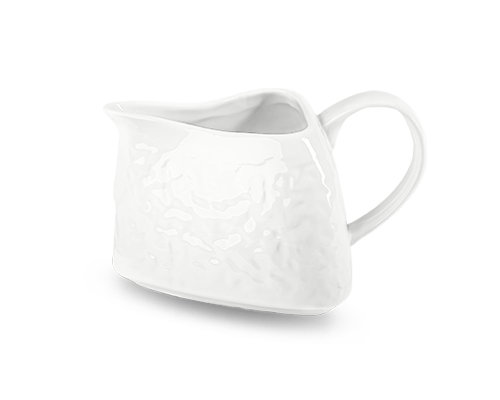 Stone-textured Irregular Milk Jug