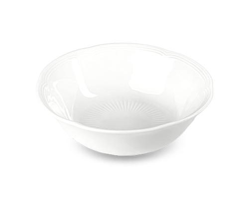 Lotus Rim Camellia Embossed Bowl