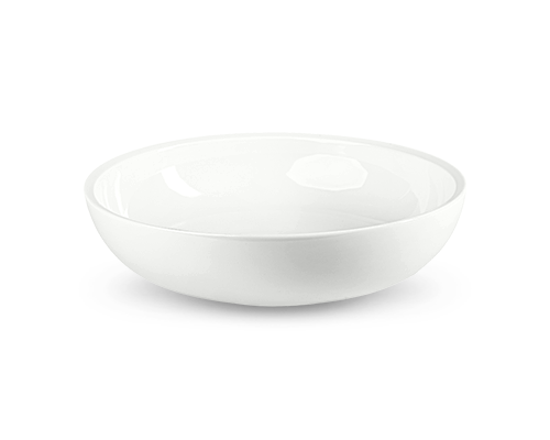 Flat Narrow Rim Serving Bowl