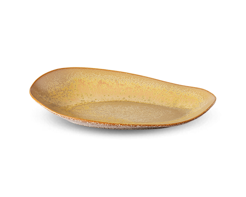 Irregular Oval Plate