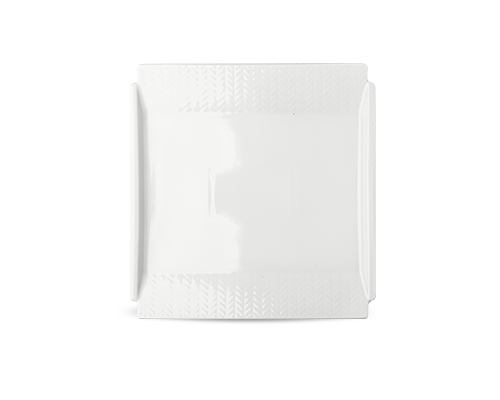 Wheat Embossed Square Plate