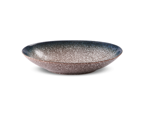 Cloth-textured Embossed Oval Bowl